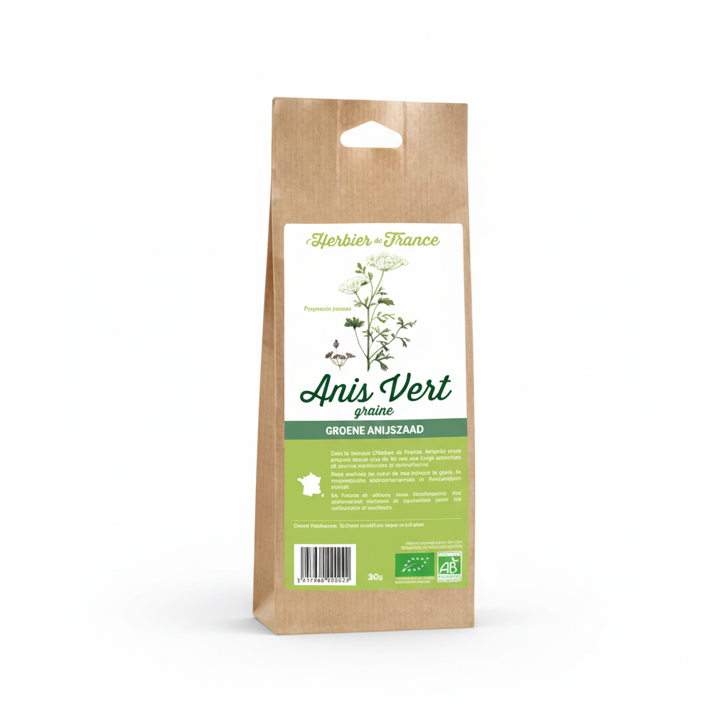 L'herbier -- Graines d'anis vert bio (origine France) - 50 g