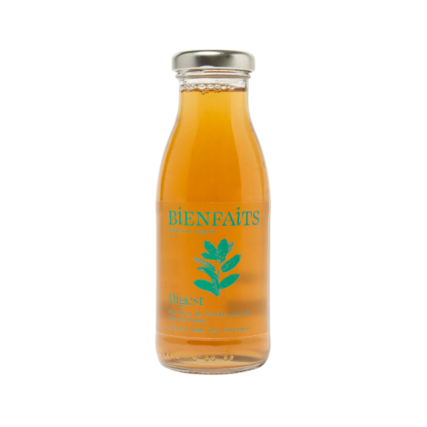 Boisson naturelle digest (menthe poivrée, jus de pomme) - 1