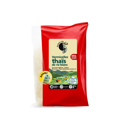 Vermicelles au riz thaï blanc bio - 1